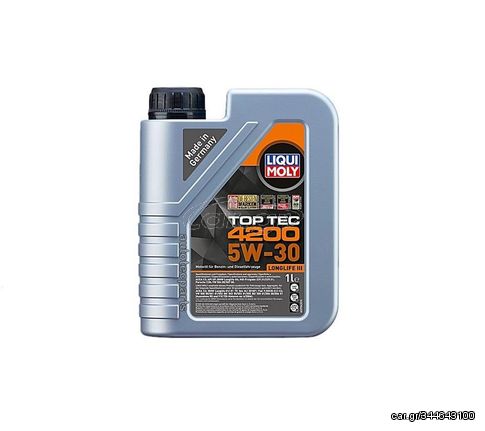 Liqui Moly Λάδι Αυτοκινήτου Top Tec 4200 5W-30 1L