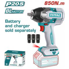 TIWLI20851 Μπουλονόκλειδο Μπαταρίας 20V (Solo) - SOLO - TOTAL (#TIWLI20851)
