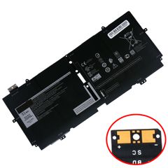 Μπαταρία Laptop - Battery για Dell XPS 13 9310 2-in-1 P103G P103G002 4-Cell DD9VF 0DD9VF X1W0D 0X1W0D 0FDRT 00FDRT 7.6V 51Wh 6375mAh με καλωδιοταινία ( Κωδ.1-BAT0715 )