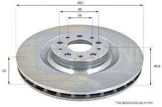 ΕΠΙΧΡΙΣΜΕΝΗ ΔΙΣΚΟΠΛΑΚΑ ΕΜΠΡΟΣΘ.FIAT COMLINE ADC1844V