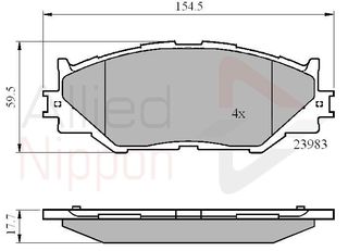 ΣΕΤ ΔΙΣΚΟΦΡΕΝΑ ΕΜΠΡ. LEXUS COMLINE ADB01632