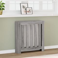 vidaXL Κάλυμμα Καλοριφέρ Γκρι Sonoma 78x20x82 εκ Επεξεργασμένο Ξύλο