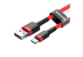 USB-C cable Baseus Cafule 2A 2m (red)-thumb-1