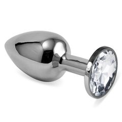 Rosebud Classic Metal Plug S (Silver)