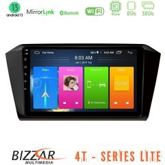 MEGASOUND - Bizzar 4T Series VW Passat 4Core Android13 2+32GB Navigation Multimedia Tablet 10"