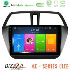 MEGASOUND - Bizzar 4T Series Suzuki SX4 S-Cross 4Core Android13 2+32GB Navigation Multimedia Tablet 9"