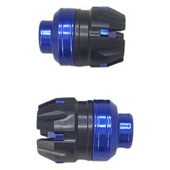 Προστατευτικά μανιτάρια εμπρόσθιου τροχού ζεύγος μπλέ