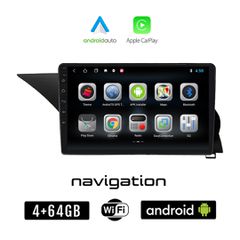 MERCEDES GLK (X204) 2008-2013 Android οθόνη αυτοκίνητου 4GB + 64GB με GPS WI-FI (ηχοσύστημα αφής 9" ιντσών OEM Android Auto Apple Carplay Youtube Playstore MP3 USB Bluetooth εργοστασιακή, 4x60W, Benz)