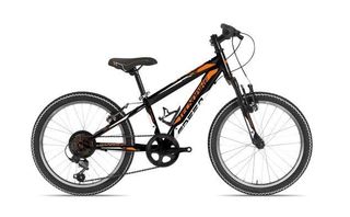 EcoBike '23 Ποδήλατο Παιδικό Mtb 20" Αγοριού  SPEED 711 steel 6 speed 2023 - Μαύρο