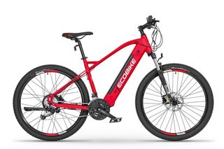 EcoBike '22 Ποδήλατο Ηλεκτρικά e-Bikes Mtb 27.5"  SX4 Hydraulic Disc alloy 27 speed 2022 - Κόκκινο