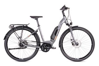 Ideal '24 Ποδήλατο Ηλεκτρικά e-Bikes Πόλης 28" Γυναικείο  ORAMA E605D Hydraulic Disc alloy 8 speed anthracite n' gold