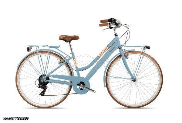 EcoBike '22 Ποδήλατο Πόλης City-Touring 700 Γυναικείο  BELLE EPOQUE 831 alloy 7 speed 2022 - Μπλε