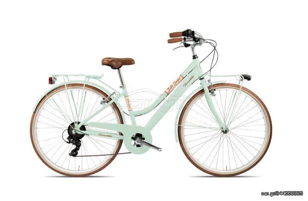 EcoBike '22 Ποδήλατο Πόλης City-Touring 700 Γυναικείο  BELLE EPOQUE 831 alloy 7 speed 2022 - Πράσινο