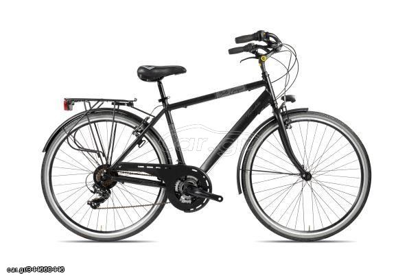 EcoBike '22 Ποδήλατο Πόλης City-Touring 700 Ανδρικό  BELLE EPOQUE 833 alloy 21 speed 2022 - Μαύρο