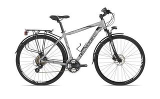 EcoBike '22 Ποδήλατο Πόλης City-Touring 700 Ανδρικό  NORTHCAPE 733 Hydraulic Disc alloy 21 speed 2022 - Ασημί