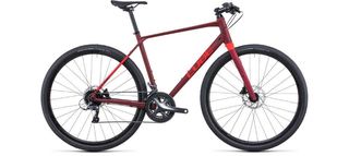 Cube '22 Ποδήλατο Δρόμου Fitness 700  SL ROAD alloy 16 speed 2022 - Κόκκινο