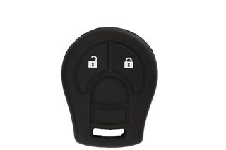 Κάλυμμα Σιλικόνης Για Nissan Sylphy-Cube-Juke-Rogue-Micra-Qashqai-Altima-Maxima-Sentra-Versa Με 2 Κουμπιά