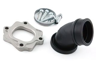 Περιστρεφομενη Εισαγωγη Καρμπυρατερ 26-28Mm Mikuni 360° Yamaha Jog 3Kj, Z/R, Aerox 50 215.0430 | Polini