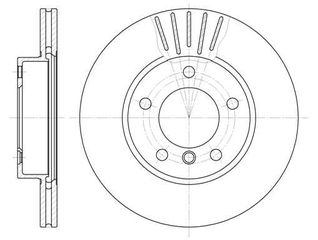 Δισκόπλακα REMSA 632410 BMW 3 Cabrio E36 2000cc 320 150ps 1993-1999 (230474,34111160674,34111162282,34111162288,34111164199)