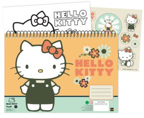 HELLO KITTY - Sketchbook 40Sheets + Stickers-thumb-0