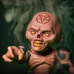 Numskull Doom Figurine Zombie-thumb-4