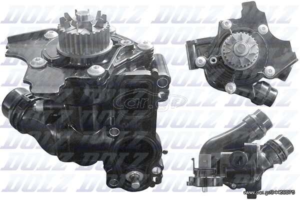 Αντλία νερού DOLZ A244 Audi A3 2000cc TFSI 200ps 2004-2012 (06H121008F,06H121026AB,06H121026AF,06H121026BA,06H121026CF)