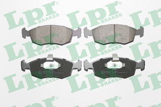 Σετ τακάκια, δισκόφρενα LPR 05P785 Fiat Palio 1400cc CAT 69ps 1996-2001 (71738152,77362177,77362180,9948131,9949125)