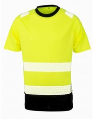 Ανακυκλωμένο T-shirt Ασφαλείας | Recycled Safety T-Shirt | R502X Fluorescent Yellow