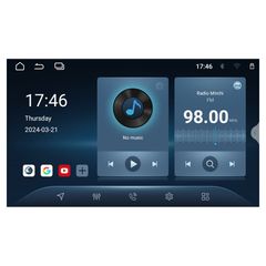 Bizzar 2DIN Deck 4core Android13 4+32GB Navigation Multimedia Deckless 6.9" με Carplay/AndroidAuto-thumb-6