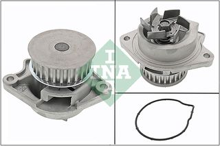 Αντλία νερού INA 538002610 Seat Cordoba 1400cc 16Valves 75ps 2000-2002 (036121005B,036121005E,036121005K,036121005Q,036121005R)