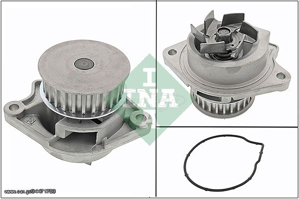 Αντλία νερού INA 538002610 Seat Cordoba 1400cc 16Valves 75ps 2000-2002 (036121005B,036121005E,036121005K,036121005Q,036121005R)