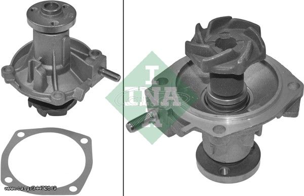 Αντλία νερού INA 538057610 Lada Niva 1700cc 80ps 1996-2006 (21011307010,21011307014,4197598)