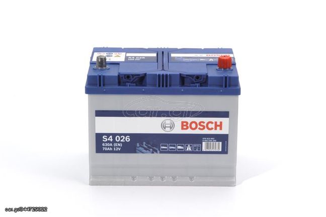 Μπαταρία εκκίνησης  S4 BOSCH 0092S40260