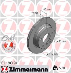 Δισκόπλακα  COAT Z ZIMMERMANN 150128320