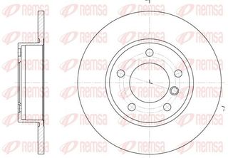 Δισκόπλακα εμπρός REMSA 632300