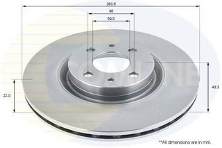 Δισκόπλακα  Comline COMLINE ADC1811V