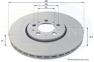 Δισκόπλακα  Comline COMLINE ADC1420V