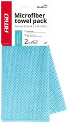 ΠΑΝΑΚΙΑ ΚΑΘΑΡΙΣΜΟΥ ΜΙΚΡΟΦΙΜΠΡΑ UNIVERSAL 30x40cm 350gr AMIO - 2 Τεμ.