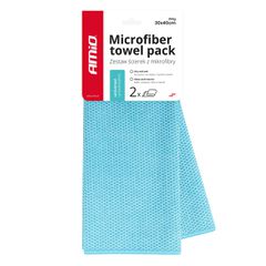 ΠΑΝΑΚΙΑ ΚΑΘΑΡΙΣΜΟΥ ΜΙΚΡΟΦΙΜΠΡΑ UNIVERSAL 30x40cm 350gr AMIO - 2 Τεμ. | Pancarshop