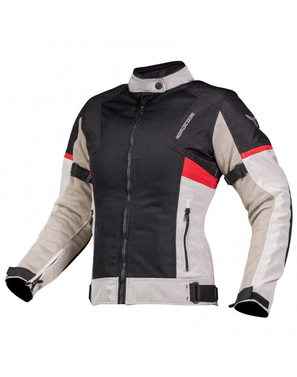Nordcode Luna Lady Jacket Grey/Red