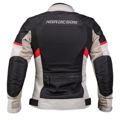Nordcode Luna Lady Jacket Grey/Red-thumb-1