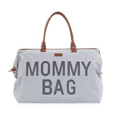 Τσάντα Αλλαγής Mommy Bag Canvas Grey Childhome