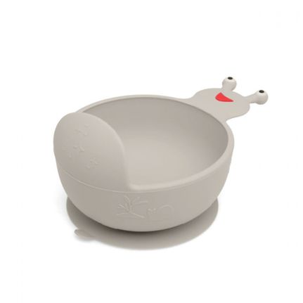 Μπολ Σιλικόνης Σαλιγκάρι Γκρι