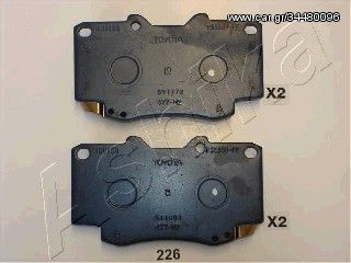 Σετ τακάκια, δισκόφρενα ASHIKA 5002226 Toyota Hilux 2500cc D 4x4 102ps 2005-2015 (044650K020,044650K140,04465YZZDV,27TO026)