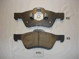 Σετ τακάκια, δισκόφρενα ASHIKA 5003315 Ford Maverick 3000cc V6 24Valves 203ps 2004- (4641690,4778223,4780654,4918698,5L8Z2001AA)