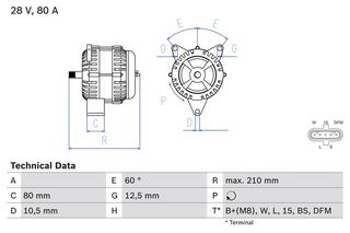 BOSCH BX ΔΥΝΑΜΟ MERCEDES
