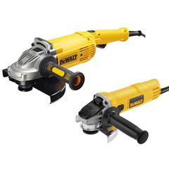 DWE492DUO1-QS Σετ Τροχών 115mm 900W & 230mm 2200W - ΣΕΤ ΕΡΓΑΛΕΙΩΝ - DEWALT (#DWE492DUO1-QS)