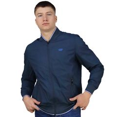 Μπουφάν Bomber Ανδρικό Μπλε (Cotton) Regular Fit 04.33 SHARK 24