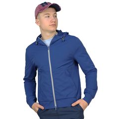 Μπουφάν Ανδρικό Μπλε (Poly/El) Slim Fit Hood 6531064U Bluette