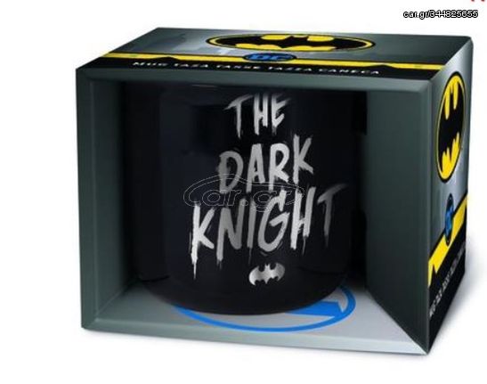 Stor DC: Batman The Dark Knight - Symbol Ceramic Breakfast Mug in Gift Box (400ml) (85569)